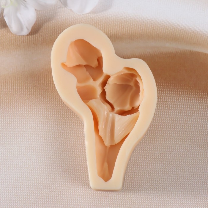 Молд силиконовый Молд силиконовый "Цветок №6" 2,5х5х8 см