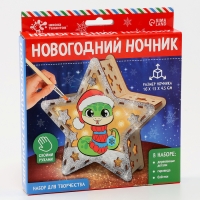 Новогодний ночник &laquo;Звезда-змея&raquo;, 16 &times; 15 &times; 4,5 см
