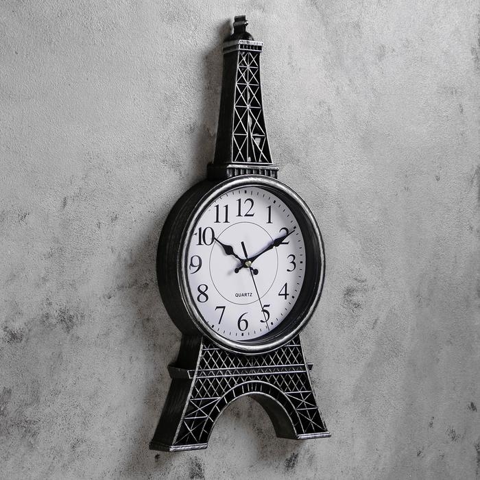 Часы настенные, серия: Интерьер, Часы настенные, серия: Интерьер, "Риволи", дискретный ход, 21 х 47 см