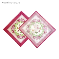 Набор женских носовых платков, принт МИКС, размер 28х28 см-10 шт, ситец Набор женских носовых платков, принт МИКС, размер 28х28 см-10 шт, ситец