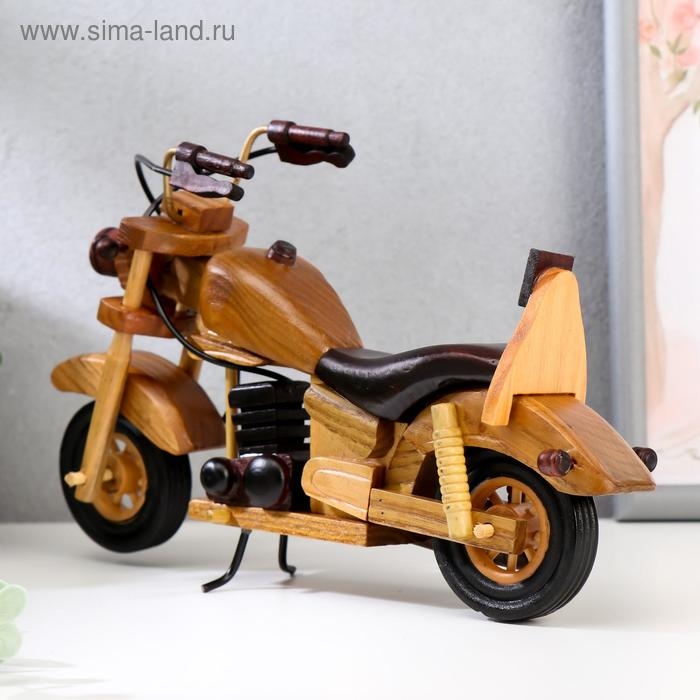 Сувенир дерево "Модель мотоцикла" МИКС 14х23,5х5 см
