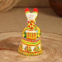 Филимоновская игрушка колокольчик &laquo;Козлик&raquo;, 10-12 см