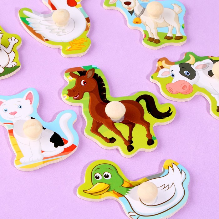 Рамка-вкладыш «Животные на ферме» Рамка-вкладыш «Животные на ферме»