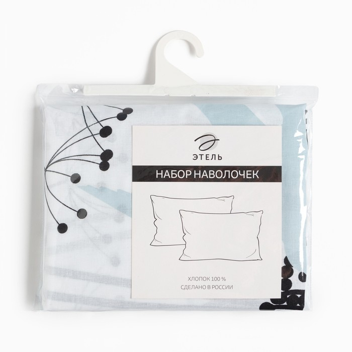 Комплект наволочек Этель &laquo;Одуванчики&raquo; (вид 1) 50х70 см - 2 шт, 100% хлопок, поплин