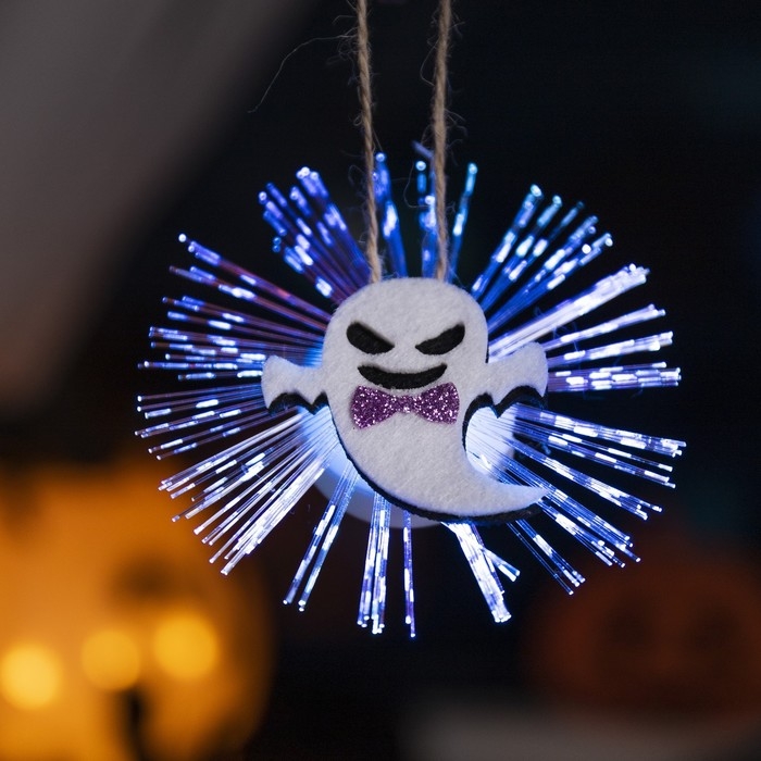 Светодиодная игрушка &laquo;Призрак&raquo; 10 см, батарейки AG13х3 (в комплекте), свечение мульти