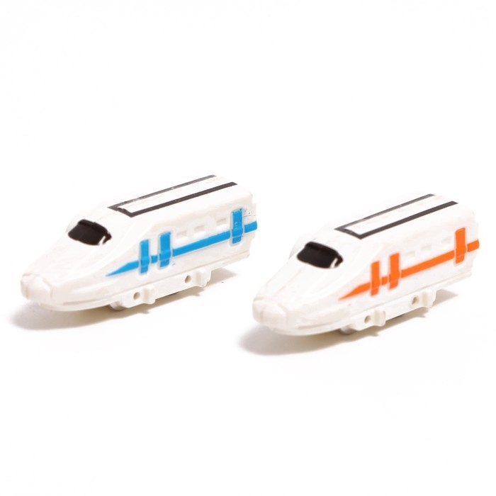 Магнитный трек &laquo;Весёлые горки &laquo;Поезда&raquo;, свет и звук, работает от батареек