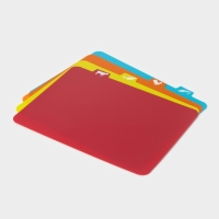 Набор досок разделочных гибких Доляна, 37&times;28 см, 4 шт, цвет ассорти