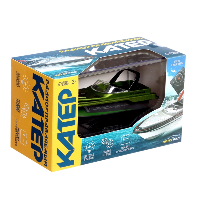 Катер радиоуправляемый Mini Boat, работает от аккумулятора, цвет синий Катер радиоуправляемый Mini Boat, работает от аккумулятора, цвет синий