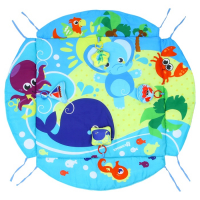 Игровой коврик для детей &laquo;Манеж&raquo;, диаметр 85 см, виды МИКС, Крошка Я