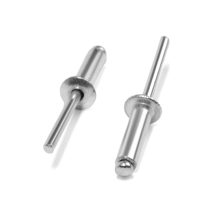 Заклёпки ТУНДРА krep, вытяжные, алюминий-сталь, 4,8х18 мм, неокрашенные, 50 шт Заклёпки ТУНДРА krep, вытяжные, алюминий-сталь, 4,8х18 мм, неокрашенные, 50 шт