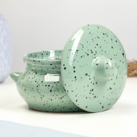 Горшок керамический для запекания "Лакомка" 0,5л / 13х9,5см, гармония Горшок керамический для запекания "Лакомка" 0,5л / 13х9,5см, гармония