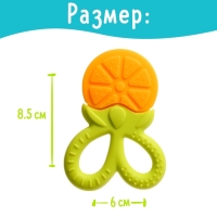 Прорезыватель для зубов детский &laquo;Фрукты-ягоды&raquo;, МИКС