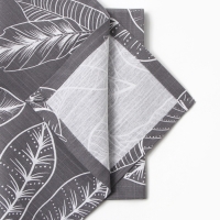 Набор салфеток с декорат. кольцами Этель Ease 40х40 см - 2 шт, 100% хл, репс