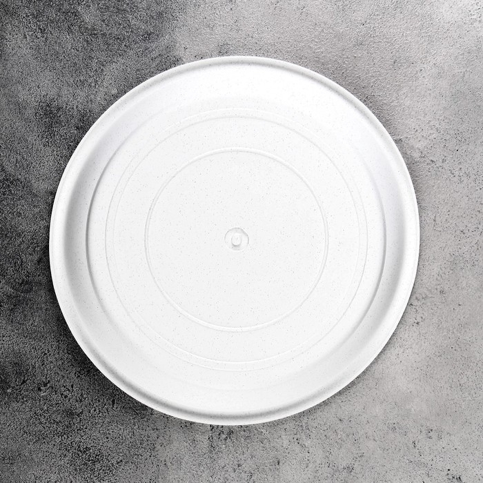 Поддон для горшка, d = 25 см, пластик, цвет мрамор Поддон для горшка, d = 25 см, пластик, цвет мрамор