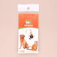 Адресник - брелок "Пряня", с карабином