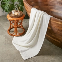 Полотенце махровое Этель &laquo;Минимализм&raquo; 70*140 см, цв. белый 100% хл, 360 гр/м2