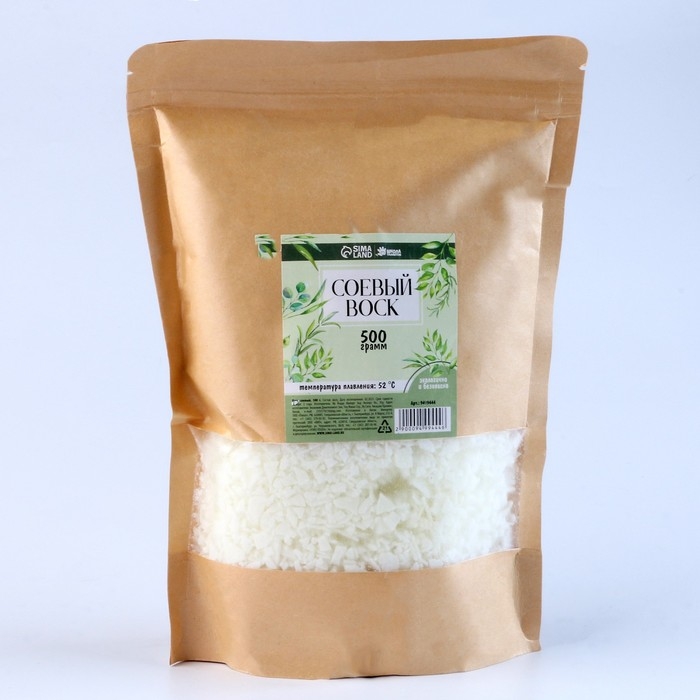 Воск соевый, 500 гр Воск соевый, 500 гр