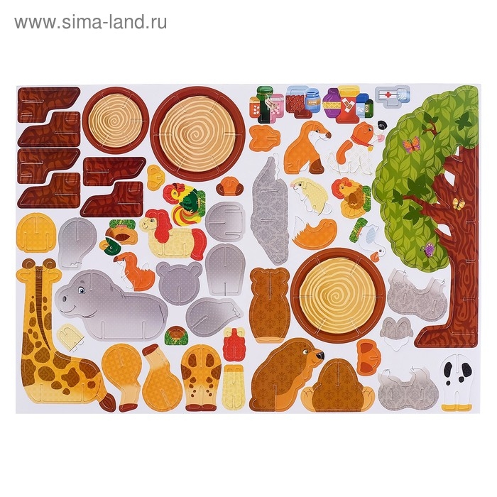 3D Конструктор &laquo;Добрый доктор&raquo;, 97 деталей