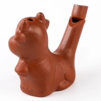 Свистулька керамическая &laquo;Коровка&raquo;, для росписи 3,2 &times; 7,5 &times; 6 см