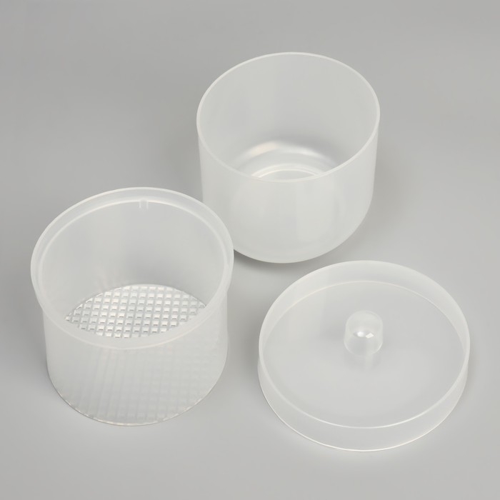 Контейнер для дезинфекции фрез, в картонной коробке, 6,5 &times; 8,5 см, цвет МИКС