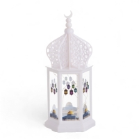 Светильник "Восточные мотивы" 3хААА белый 9,4х11х24,5см Светильник "Восточные мотивы" 3хААА белый 9,4х11х24,5см