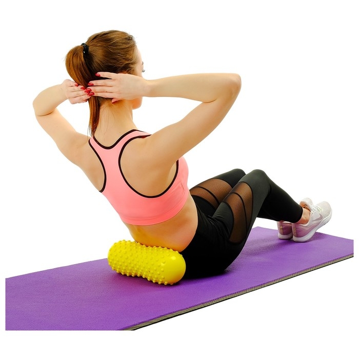 Массажёр &laquo;Ёжик&raquo;, 30х11х10 см, цвета МИКС