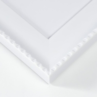 Фоторамка пластик "МИРАМ" 30х40 см, 641761 белый (пластиковый экран)