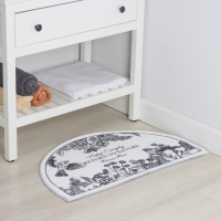 Коврик для дома SAVANNA Return to nature, 50&times;80 см, цвет белый