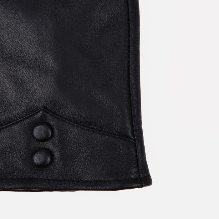 Перчатки женские, безразмерные, с утеплителем, цвет чёрный Перчатки женские, безразмерные, с утеплителем, цвет чёрный