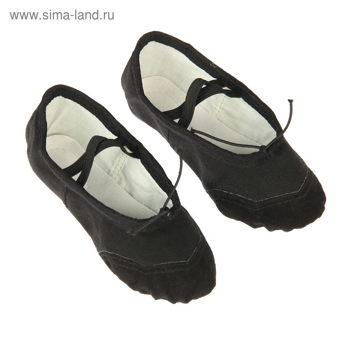 Балетки спортивные, р. 27, длина стопы 17,5 см, цвет чёрный Балетки спортивные, р. 27, длина стопы 17,5 см, цвет чёрный