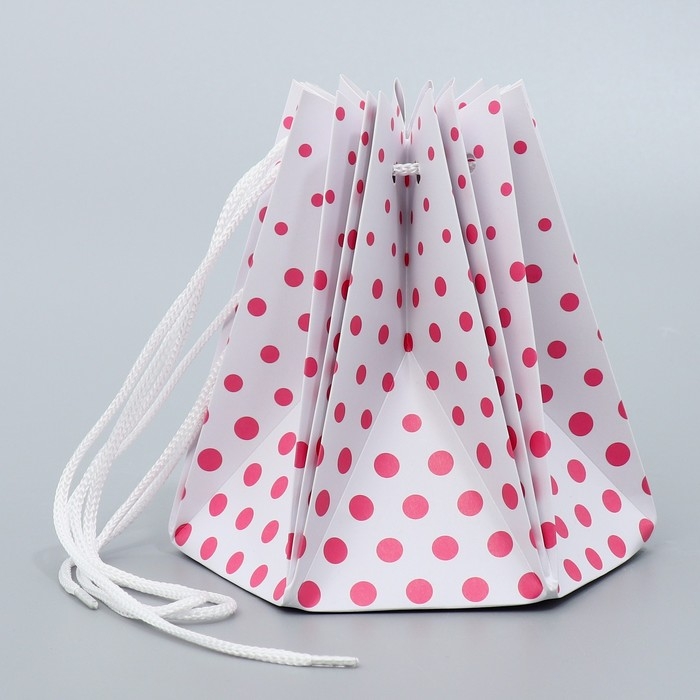 Аквабокс для цветов &laquo;Горох&raquo;, 14.5 х 14.5 х 14.5 см