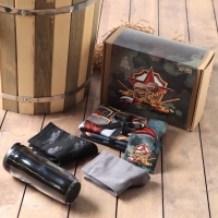 Набор подарочный "Танк" плед, носки, стакан Набор подарочный "Танк" плед, носки, стакан