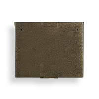 Ящик почтовый с замком, горизонтальный &laquo;Мини&raquo;, бронзовый