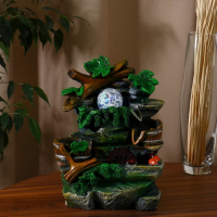 Фонтан "Скалистый спуск" 13,5х18х27 см (с подсветкой)