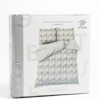 Постельное бельё Этель Дуэт Jasmine 143х215 см - 2 шт, 220х240 см, 70х70 см -2 шт, поплин