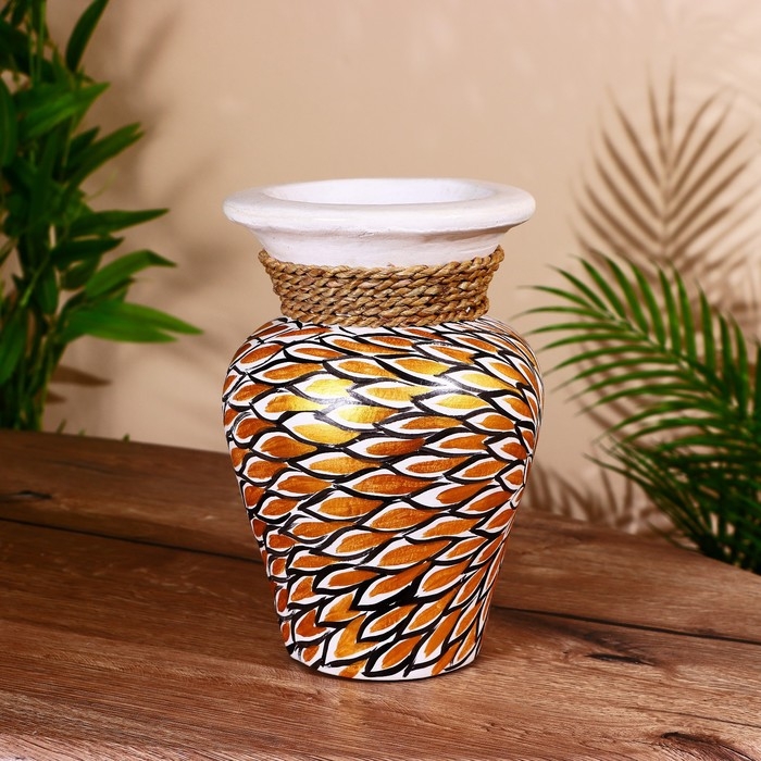 Ваза 15х15х23 см, албезия