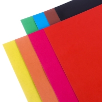 Картон цветной, А4, 8 листов, 8 цветов, немелованный, односторонний, в папке, 220 г/м&sup2;, Смешарики