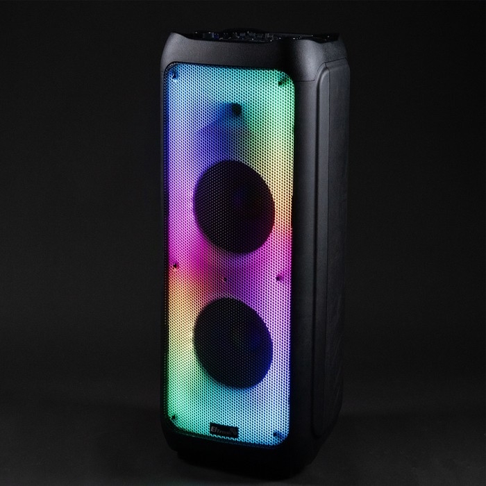 Портативная караоке система Eltronic Fire Box 1000, 100 Вт, AUX, USB, BT, 7000 мАч, чёрная