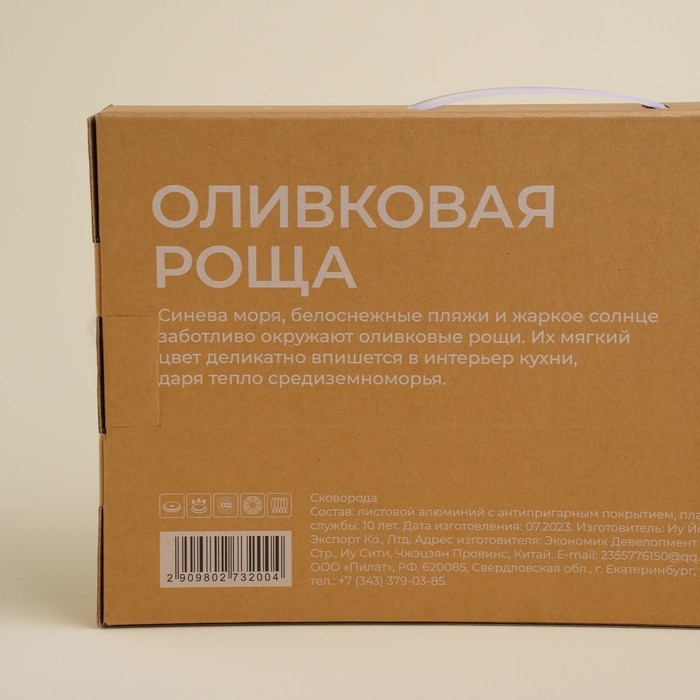 Сковорода блинная алюминиевая с антипригарным покрытием SL Home, d=22 см, h=1,6 см, индукция, цвет чёрный