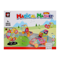 Конструктор магнитный &laquo;Мини-магический магнит&raquo;, 68 деталей