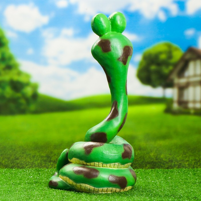 Садовая фигура Садовая фигура "Змея" 48х23см