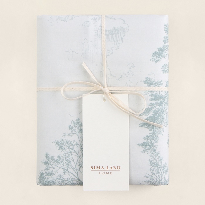 Набор наволочек SL Home Forest 70*70+3 см - 2 шт, сатин, 140 гр/м2, 100% хлопок Набор наволочек SL Home Forest 70*70+3 см - 2 шт, сатин, 140 гр/м2, 100% хлопок