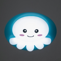 Люстра с ПДУ "Осьминожка" 1хLED 92Вт 3000-6000К синий 47х47х8,5 см BayerLux Люстра с ПДУ "Осьминожка" 1хLED 92Вт 3000-6000К синий 47х47х8,5 см BayerLux