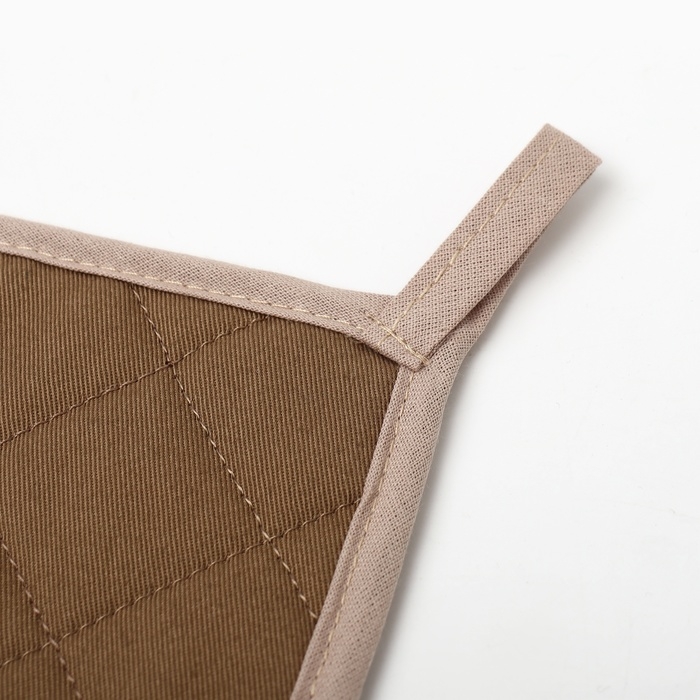 Новый год. Прихватка Этель "Замурчательных подарков" саржа, 19х19см,100% хл,ватин 250г/м2