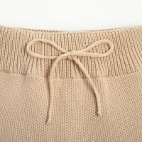 Комплект вязаный Крошка Я &laquo;Заяц&raquo; рост 74-80 см, цвет бежевый