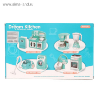 Набор бытовой техники «Для кухни», блендер, кофеварка, со световыми и звуковыми эффектами Набор бытовой техники «Для кухни», блендер, кофеварка, со световыми и звуковыми эффектами