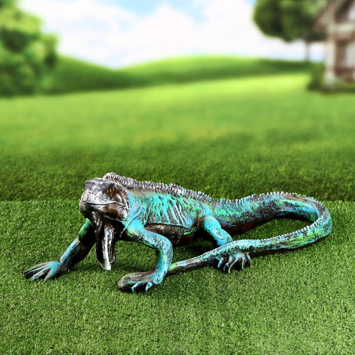 Садовая фигура Садовая фигура "Игуана" большая 50х35х20см