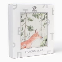 Скатерть Этель Лесная сказка d=215 см, 100% хл, саржа 190 гр/м2