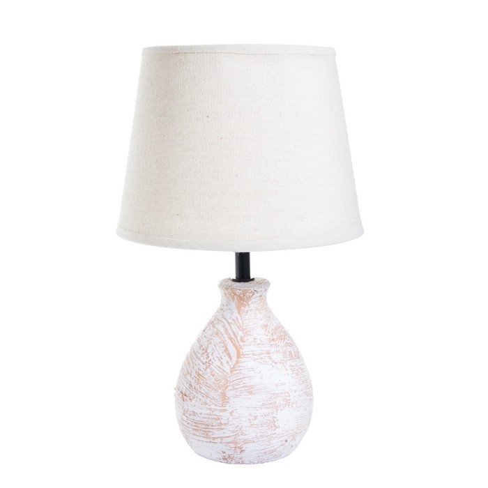 Настольная лампа Настольная лампа "Магда" Е14 40Вт бежевый 20х20х33см RISALUX