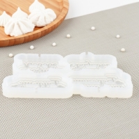 Силиконовый молд для леденцов и шоколада &laquo;Пожелания на свадьбу&raquo;, 15&times;7,5 см, цвет прозрачный